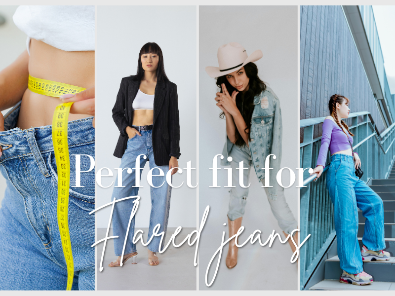 Perfect fit for flared jeans